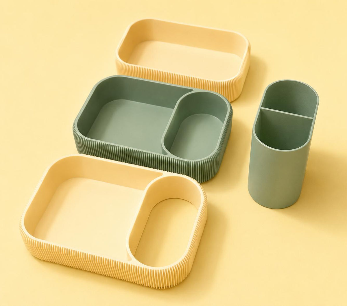 Ribbed Desk Organiser Set — photo 7