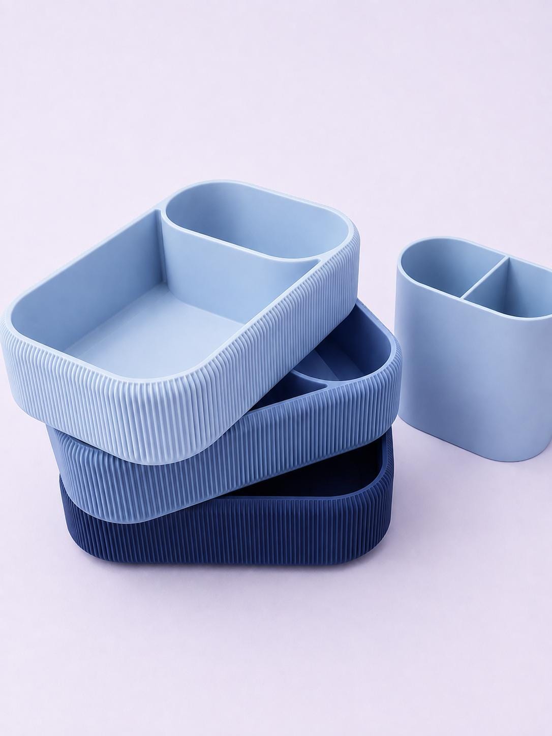 Ribbed Desk Organiser Set — photo 4