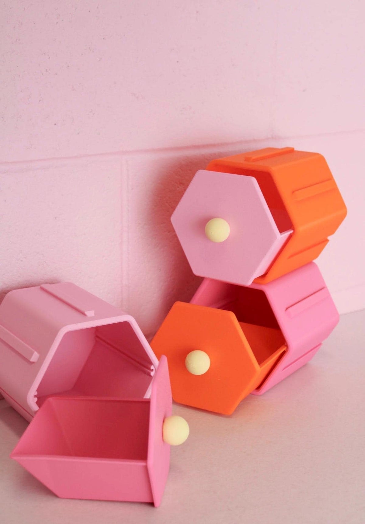 Stackable Hexagon Drawers