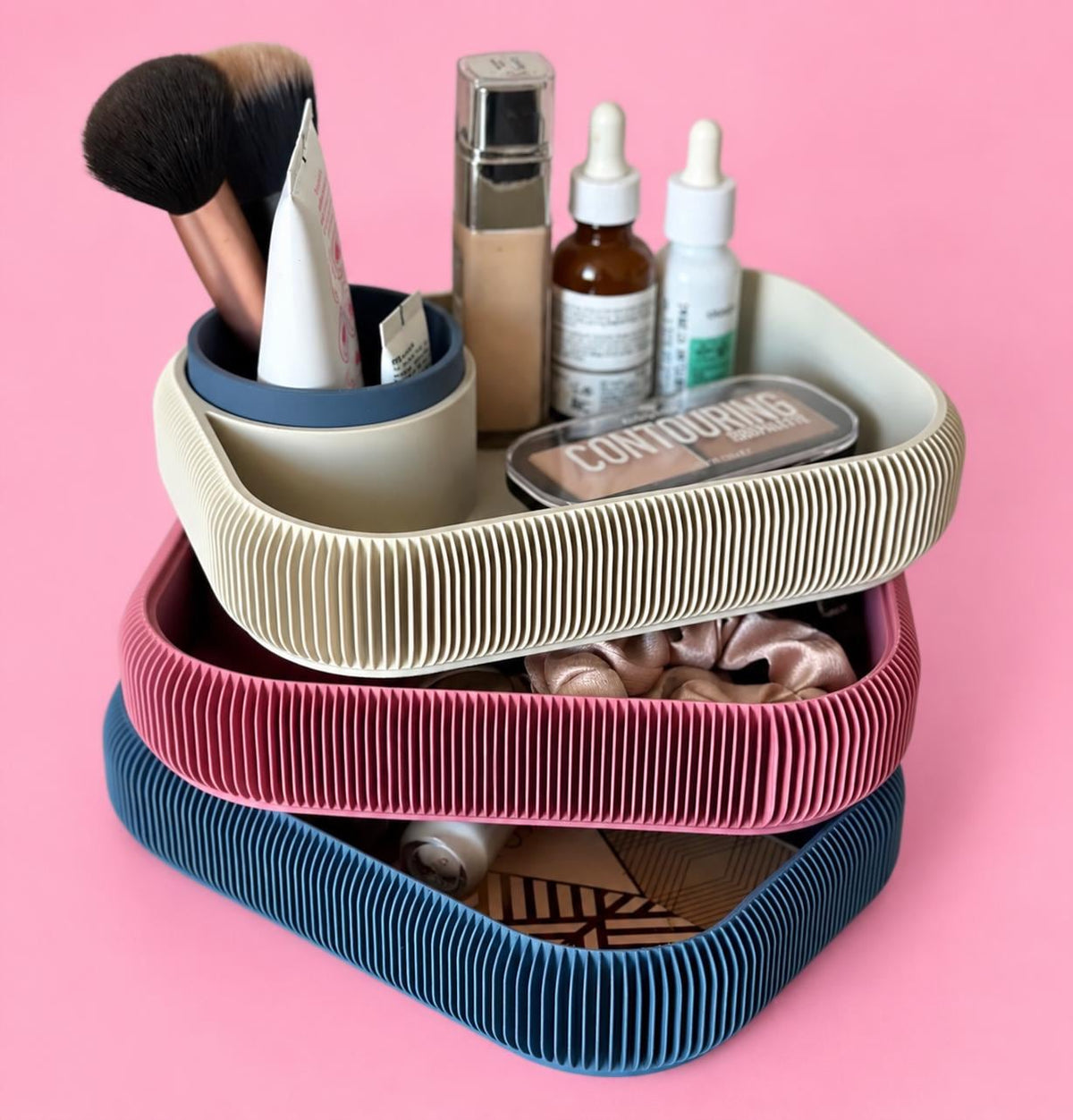 Stackable Makeup Organiser · 3 Tier — photo 3