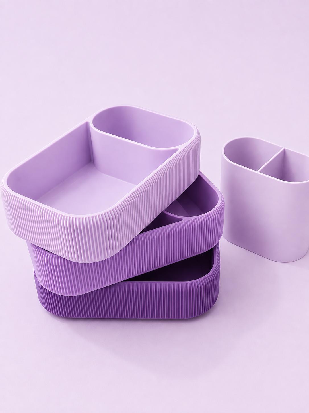 Ribbed Desk Organiser Set — photo 3