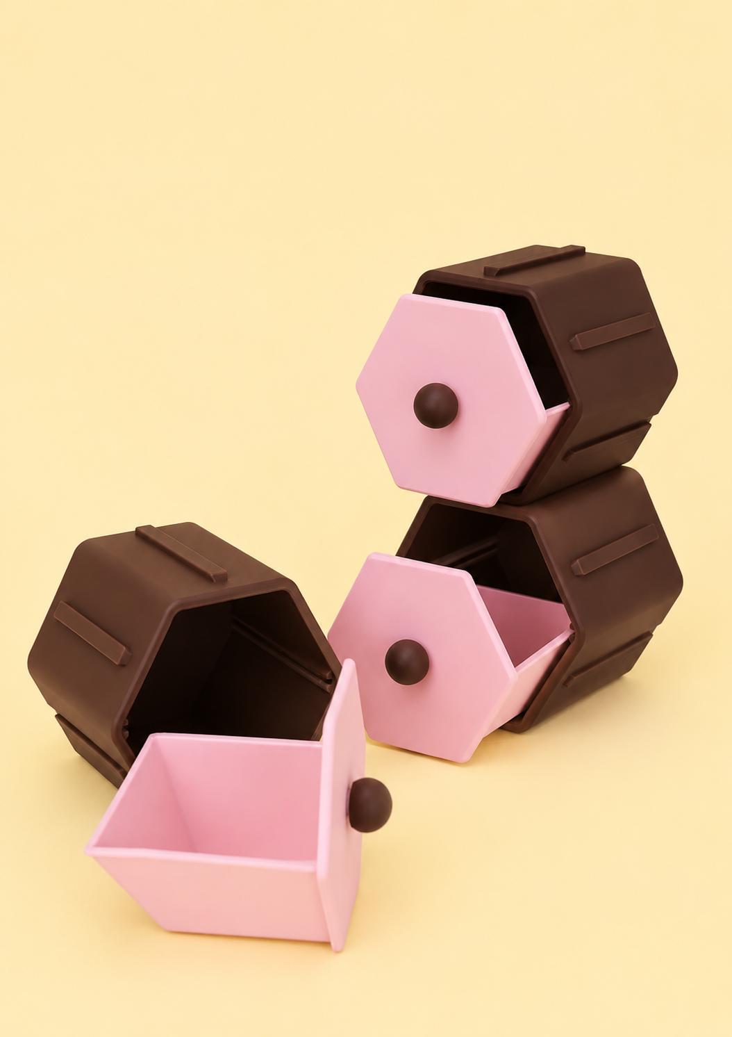 Stackable Hexagon Drawers — photo 4