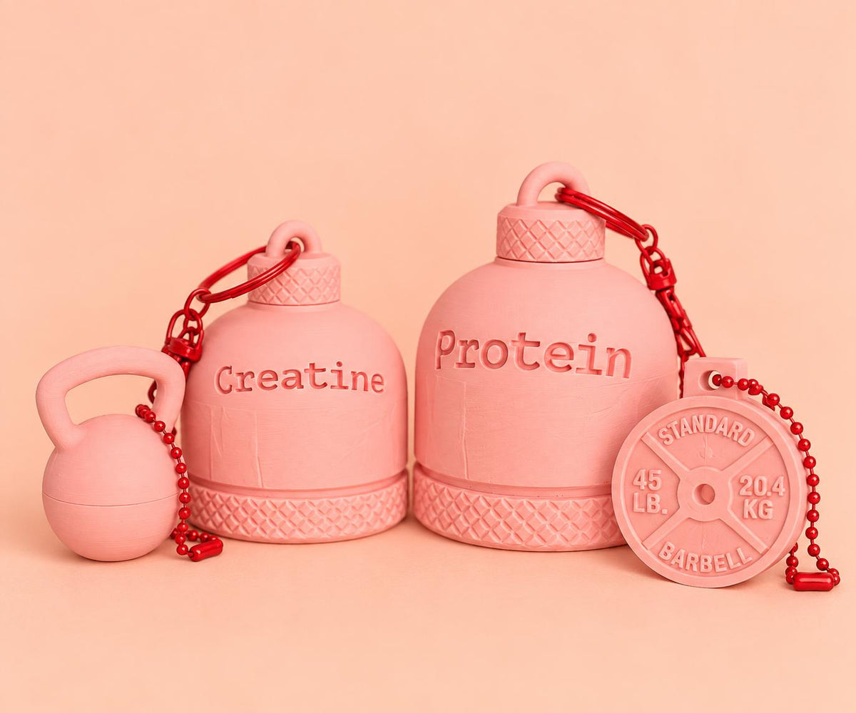 Gym Supplement Keychain Set — photo 4