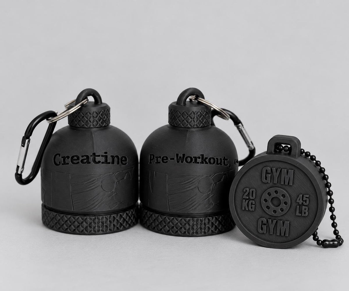 Gym Supplement Keychain Set — photo 5