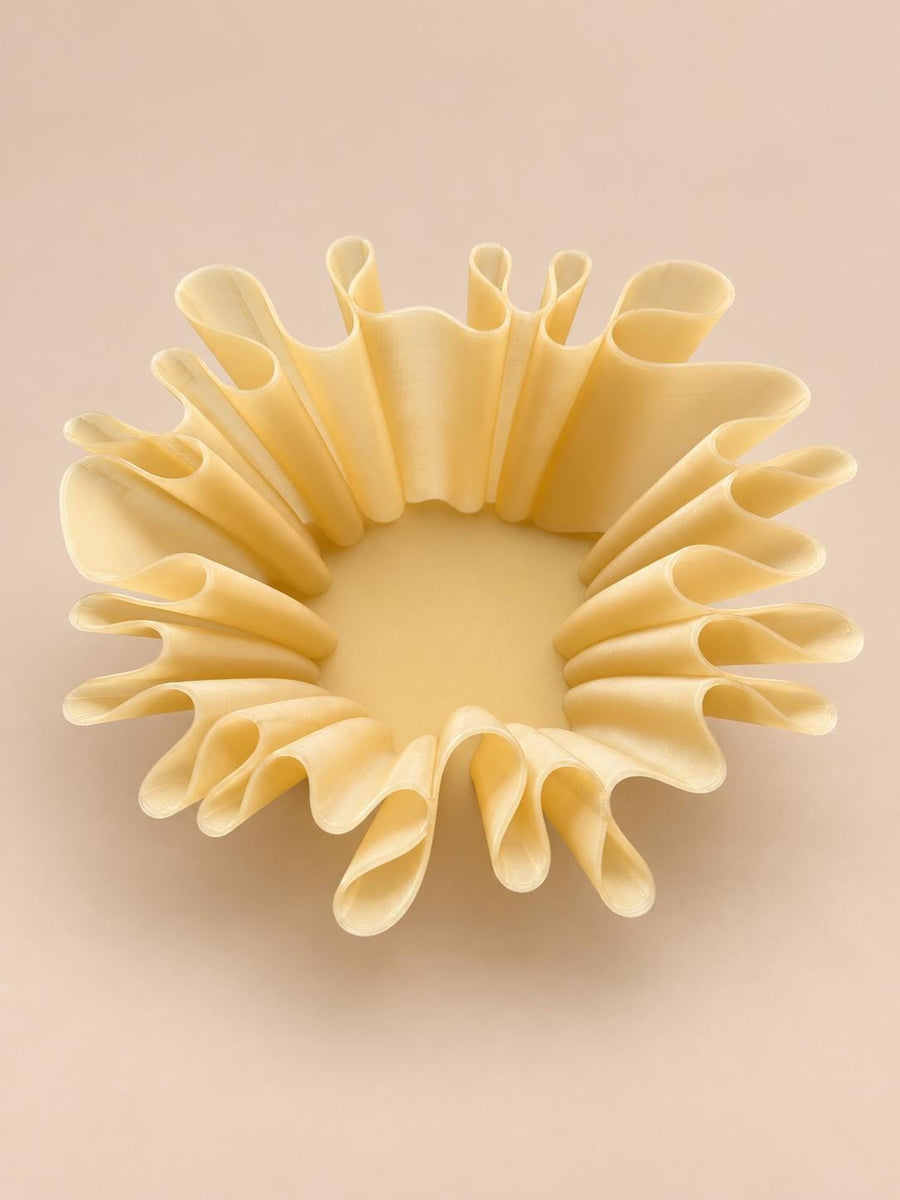 Wavy Ruffle Bowl