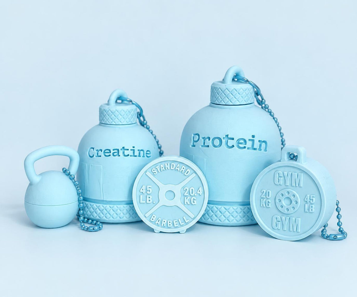 Gym Supplement Keychain Set — photo 2