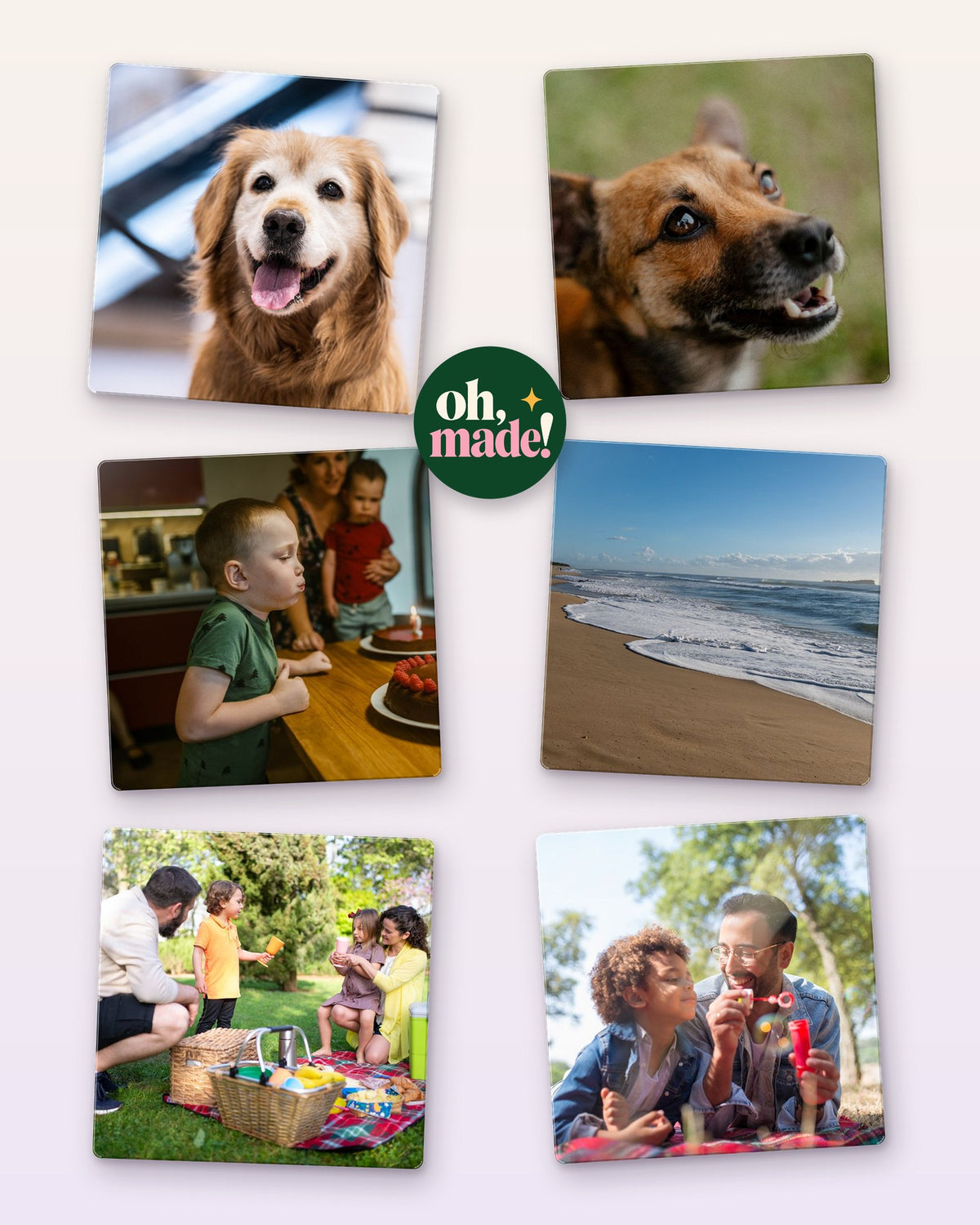 Custom Photo Magnet · Classic 5×5 cm