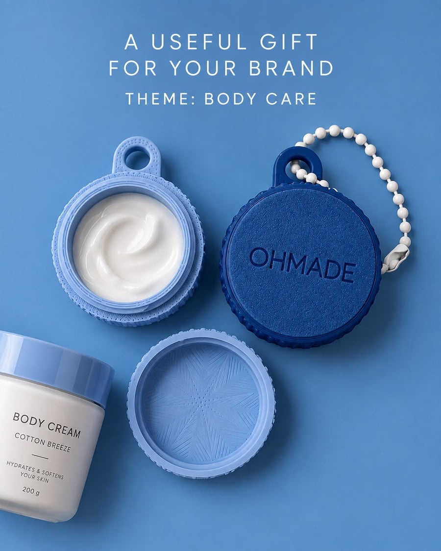 Custom Sample Container Keychain